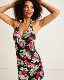 Lily Cat Halter Spa Coverup Dress