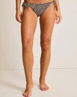 Lily Cat Reversible String Bikini Bottoms