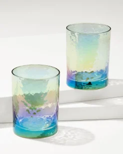 Luster Rocks Glasses — Set of 2
