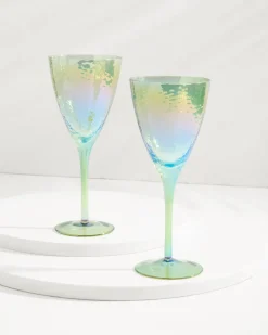Luster Wine Glasses — Set of 2