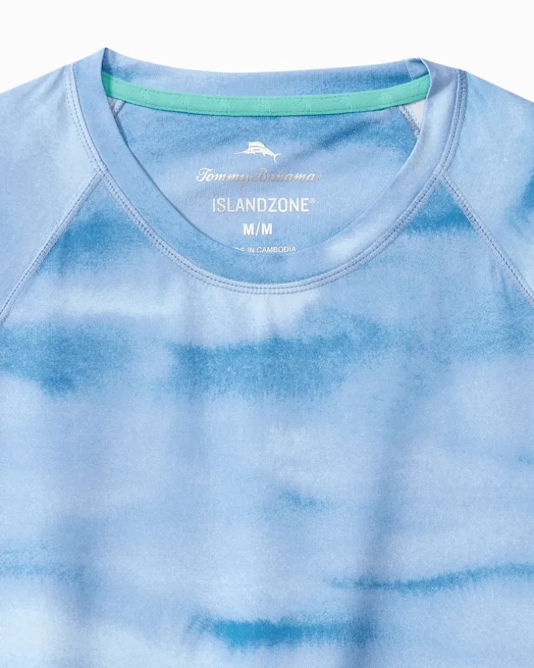 Malibu Fronds Crew IslandZone® Rash Guard