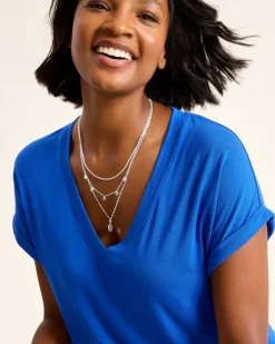 Marco Island Layered Starfish Charm Necklace