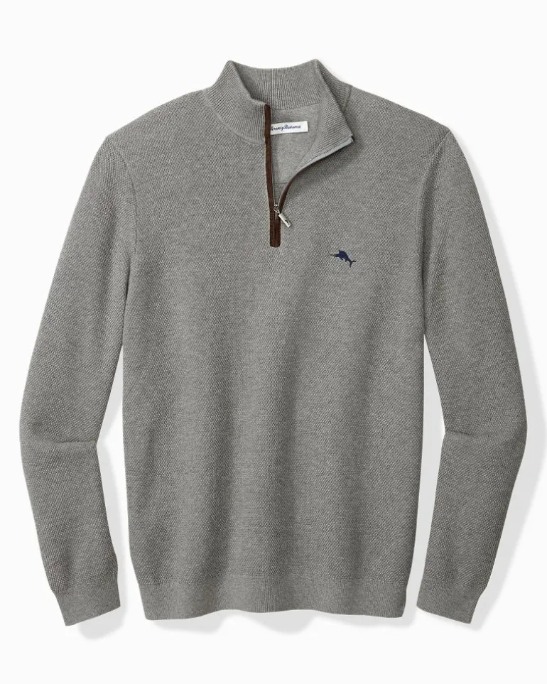 Marlin Luxe Half-Zip Sweater