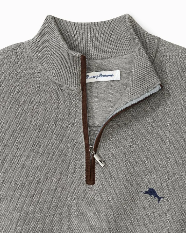 Marlin Luxe Half-Zip Sweater