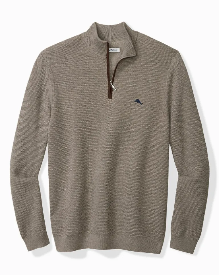 Marlin Luxe Half-Zip Sweater