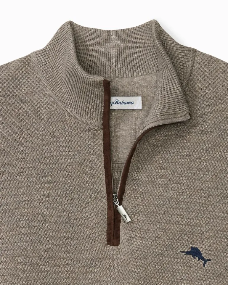 Marlin Luxe Half-Zip Sweater