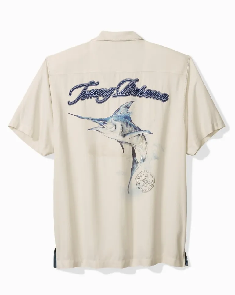 Marlin Paradise Silk Camp Shirt