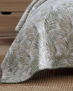 Maui Palm 3-Piece Full/Queen Quilt Set