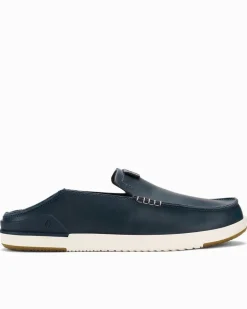 Men's OluKai® Kākaha Leather Slip-On Shoes