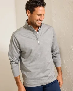 Monstera Fade IslandZone® Half-Zip Sweatshirt