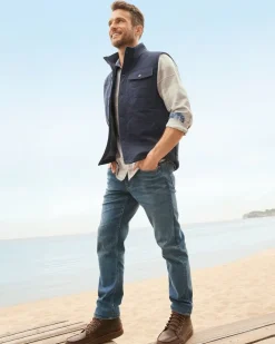 Palisades Palm Quilted Vest