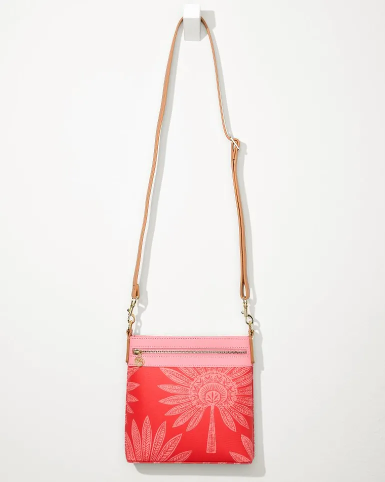 Palmetto Frond Hipster Crossbody Bag