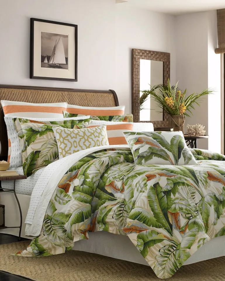 Palmiers Queen Comforter Set