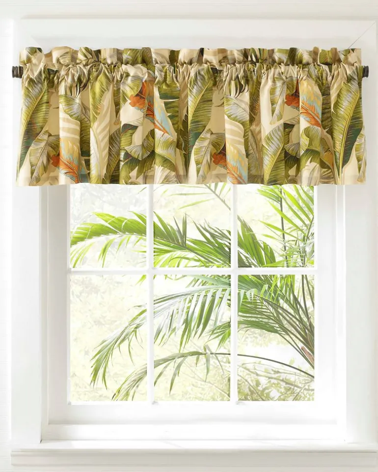 Palmiers Window Valance