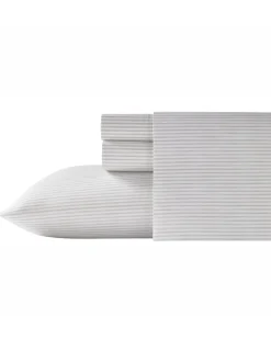 Paloma Stripe Cloud 4-Piece Queen Sheet Set