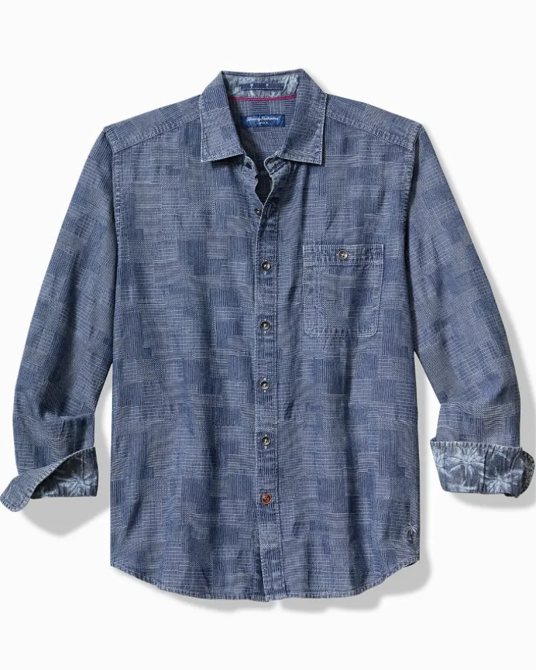 Paradise Patchwork Long-Sleeve Shirt