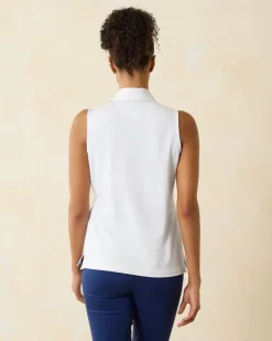 Paradise Piqué Sleeveless Polo