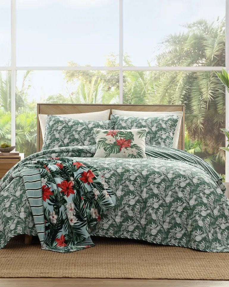 Pineapple Venture 3-Piece Full/Queen Quilt Set