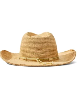Raffia Crochet Cowboy Hat