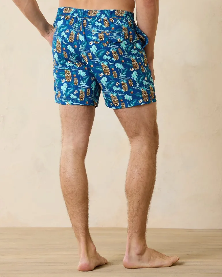 Rialto Tiki Tropics 6-Inch Swim Trunks