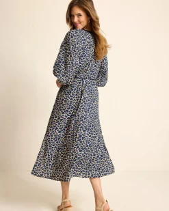 Safari Spots Midi Dress
