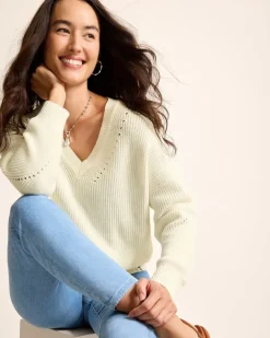 Salt Wash V-Neck Sweater