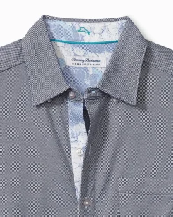 San Lucio Cali Blooms Happy Hour Stretch Knit Shirt