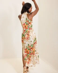 Sandy Solar Bloom Maxi Dress