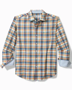 Sarasota Stretch Grenada Check IslandZone® Shirt