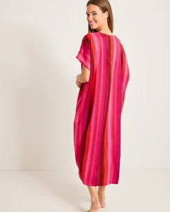 Satin Maxi Sleep Caftan