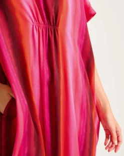Satin Maxi Sleep Caftan