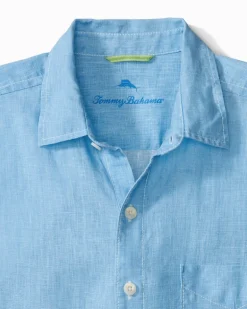 Sea Glass Breezer Linen Shirt