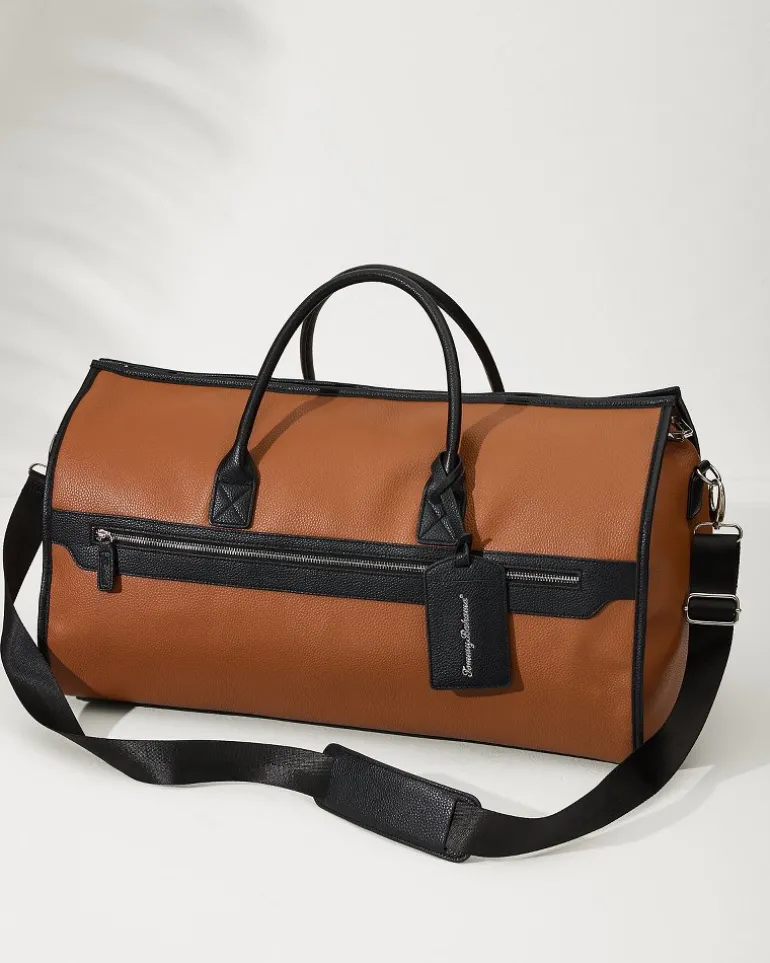 Siena Tan 2-in-1 Garment Duffel Bag