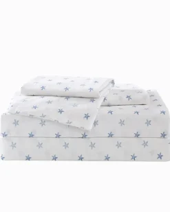 Starfish Treasure 4-Piece King Sheet Set
