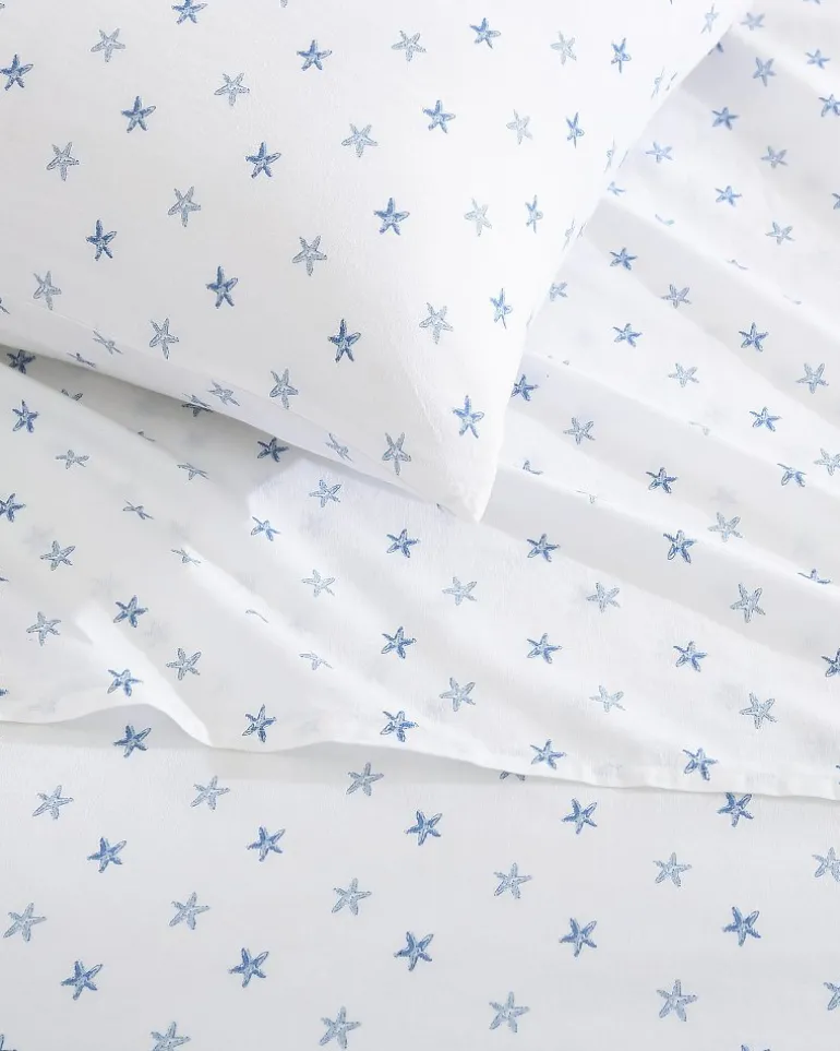 Starfish Treasure 4-Piece Queen Sheet Set