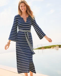 Sun Harbor Midi Caftan Dress