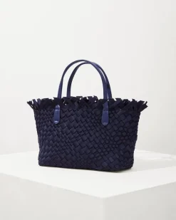 Taunton Fringe Top Small Tote & Wristlet