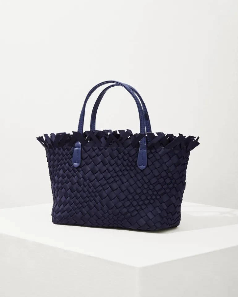 Taunton Fringe Top Small Tote & Wristlet