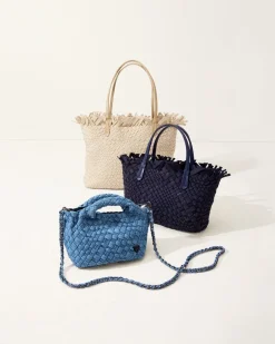 Taunton Fringe Top Small Tote & Wristlet