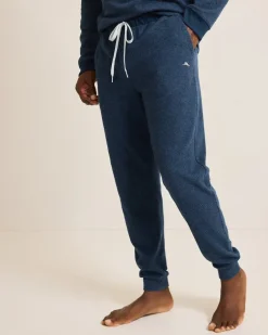 Textured Twill Stripe Joggers