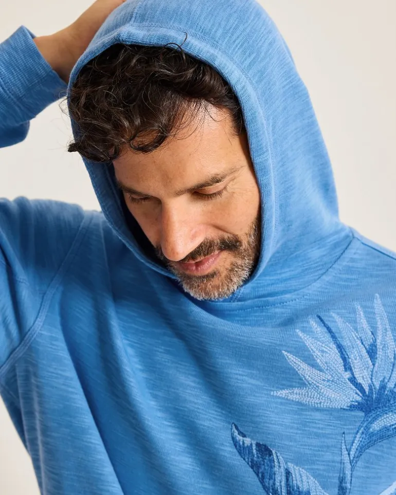 Tobago Bay Paradise Blues Hoodie