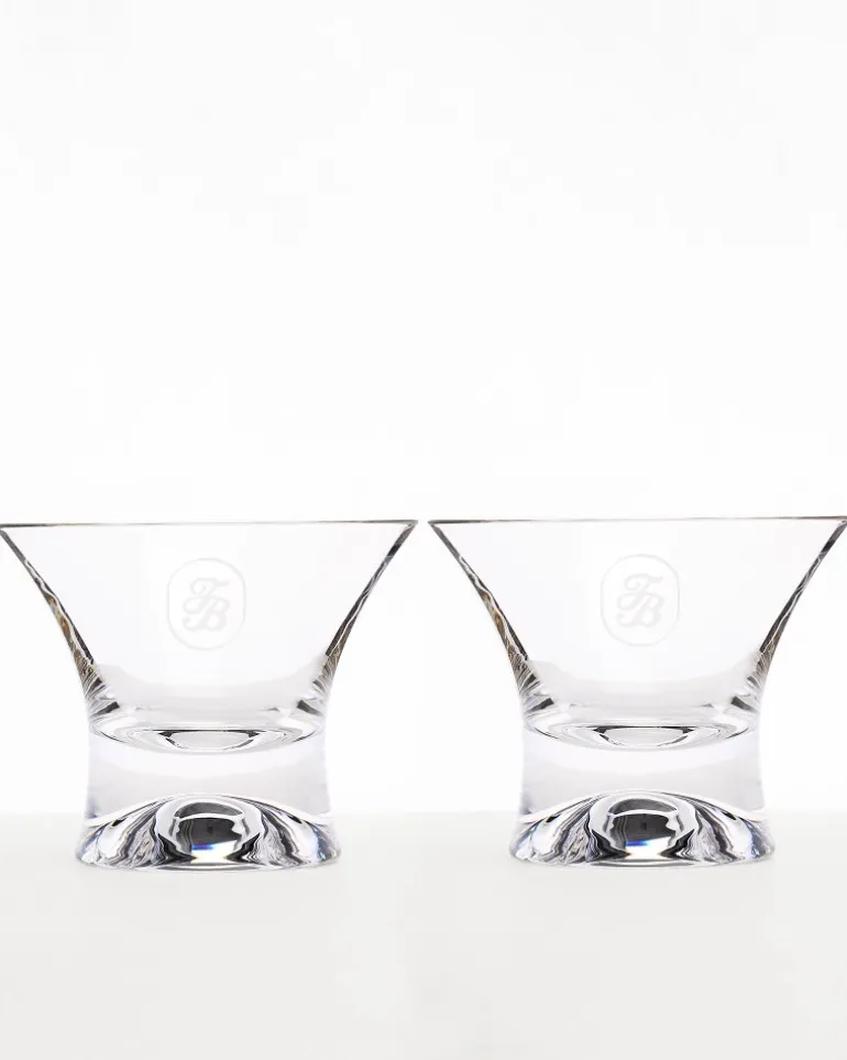 Tommy Bahama Crystal Manhattan Glasses