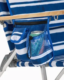 Tommy Bahama Pineapple Stripe Highboy Chair with Shade