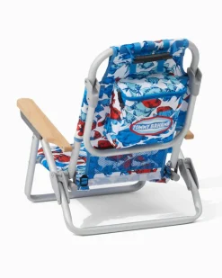 Tommy Bahama School of Fish Kids' Backpack Beach Chair