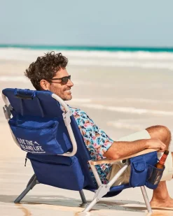 Tommy Bahama Wavy Marlin Deluxe Backpack Beach Chair